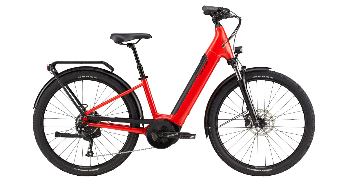 E-Bike with Dropper Seatpost Cannondale Adventure Neo EQ 3