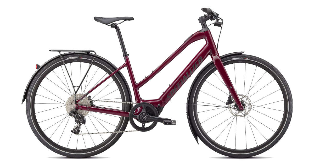 E-Bike Sold with Accessories Including; a Rear Rack, Front and Rear Lights, and Front and Rear Fenders. Specialized Vado SL