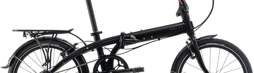 Bicicleta Plegable - Tern Link D8 Black/Grey