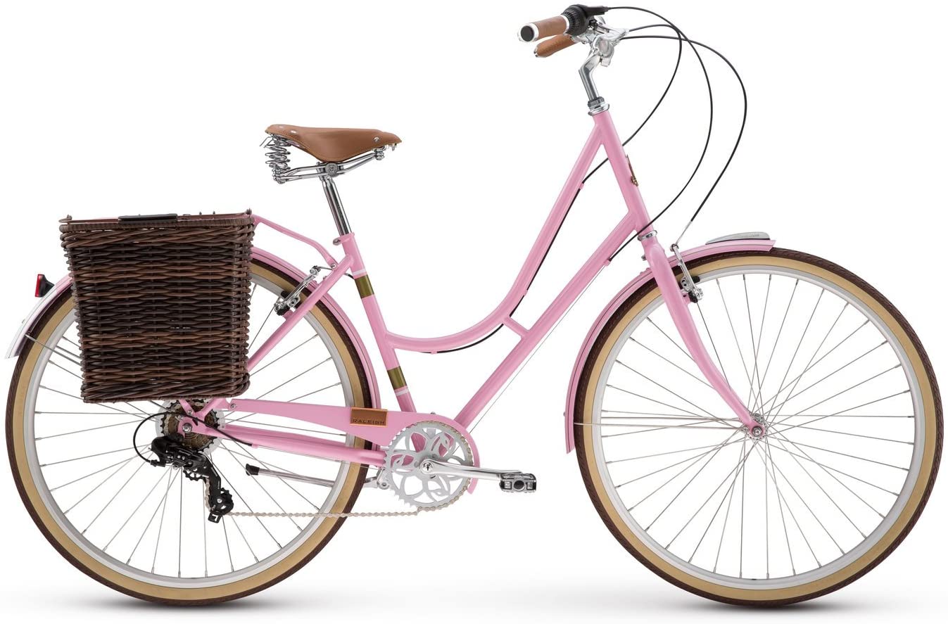 pink raleigh bike