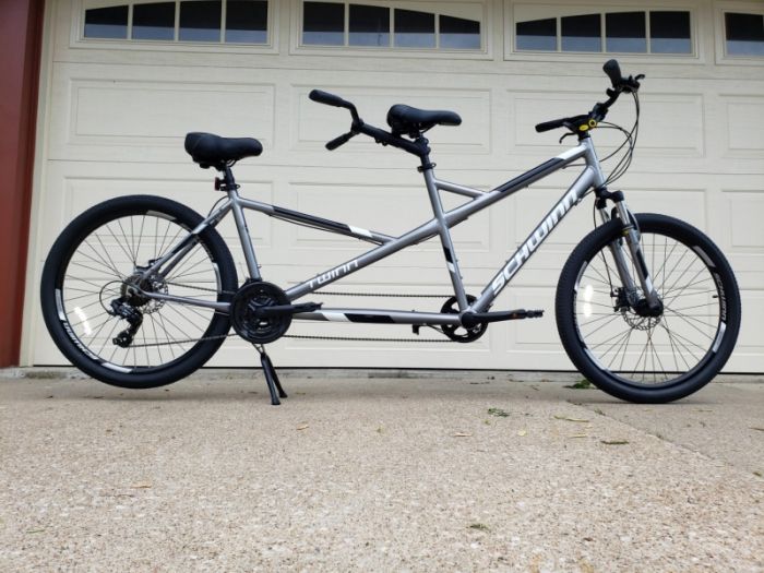 schwinn twinn tandem 26 wheel bicycle