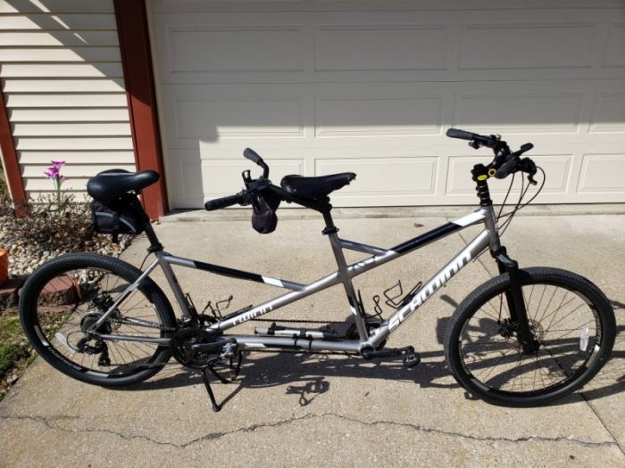 schwinn twinn tandem 26 wheel bicycle