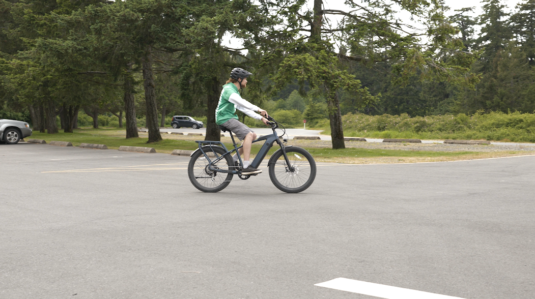 Riding Cafe Cruiser