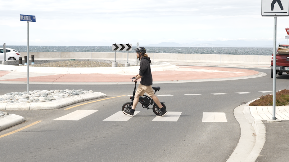 Walking Bike Road