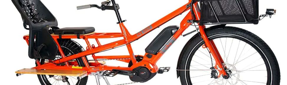 Yuba Spicy Curry Cargo Bike - Yuba Cargo Bikes - Bosch