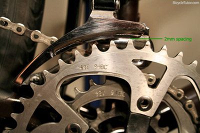 Front Derailer and Chainring