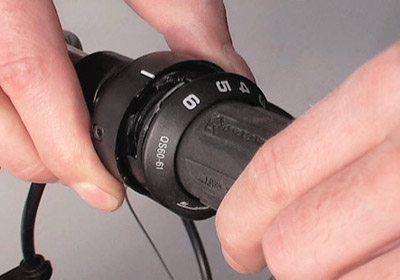 Bicycle online shifter repair
