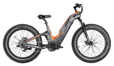 Heybike Hero carbon fat-tire e-bike, side view