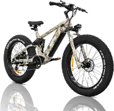 Himiway Cobra full-suspension fat-tire e-bike, side view