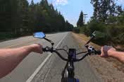 Video: rider's view from the handlebar at speed