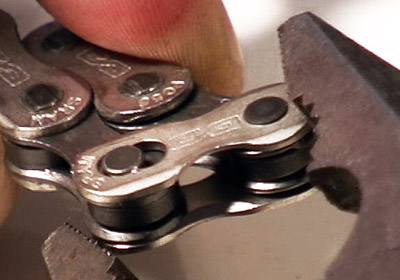 removing bike chain